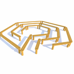 Mega Maze Seating